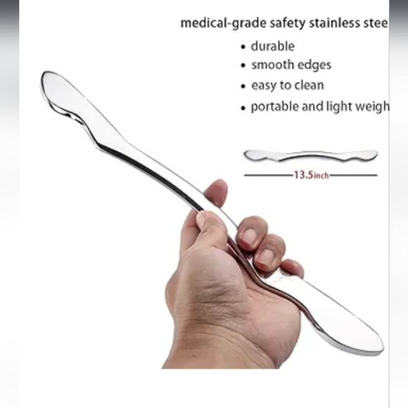 Gua Sha Scraping Massage Tool, Tool‎ for Large Muscles, Soft Tissue Mobilization - Picture 5 of 9
